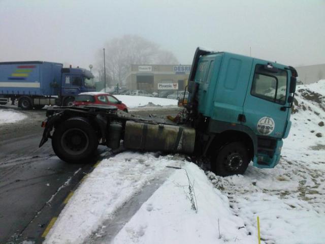 Dépannage poids lourds par temps de neige 